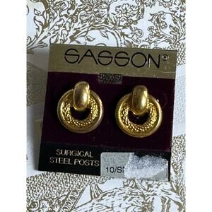 BOGO FREE GOLDEN DOOR KNOCKER EARRINGS